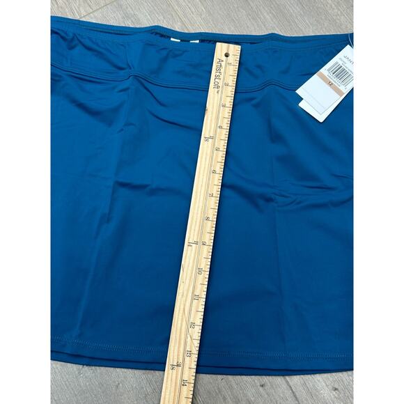 NWT Jantzen Womens Rockin' Moroccan Elastic Waist Slit Hem Swim Skirt Size 12 - Picture 7 of 7